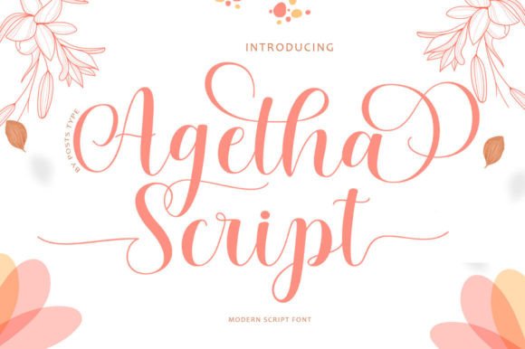 Agetha Script: A Stylish Font for Business