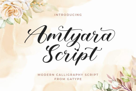 Amtyara Script: A Font for Elegant Design