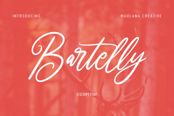 Bartelly Script Font for Web Design
