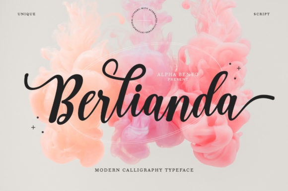Berlianda Script: A Stylish Font for Marketing