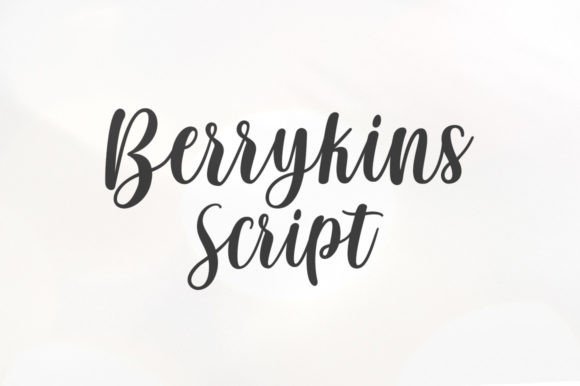 Berrykins Script: A Versatile Script Font