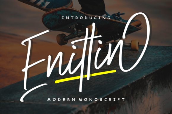 Enittin Modern Mono Script: A Font for Business Magic