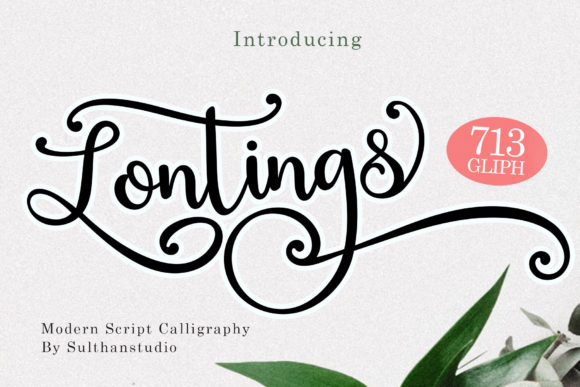 Lontings Script: A Luxurious Touch for Your Brand