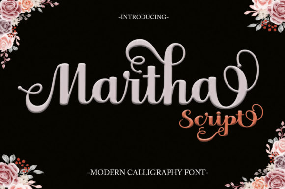 Martha Script: A Elegant Display Font