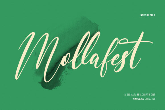 Mollafest Script: A Font That Speaks