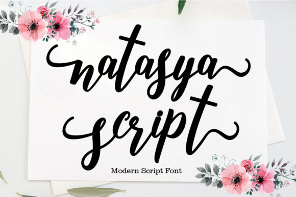 Natasya Script: A Stylish Font for Business Branding