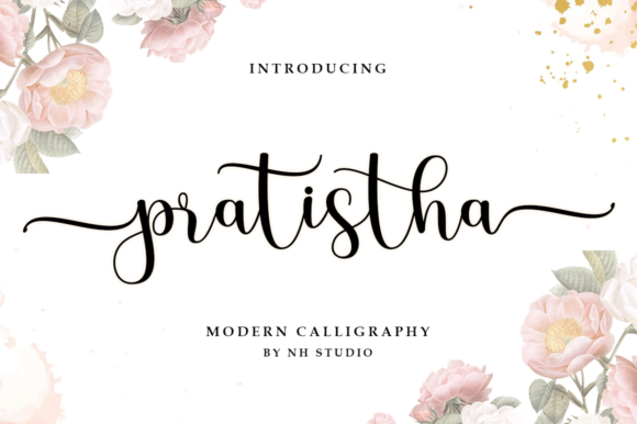 Pratistha Script: A Sweet Handwritten Font