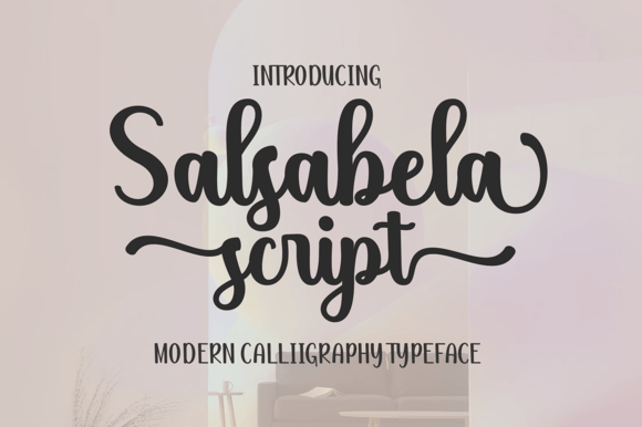 Salsabela Script: A Romantic Font for Elegant Design