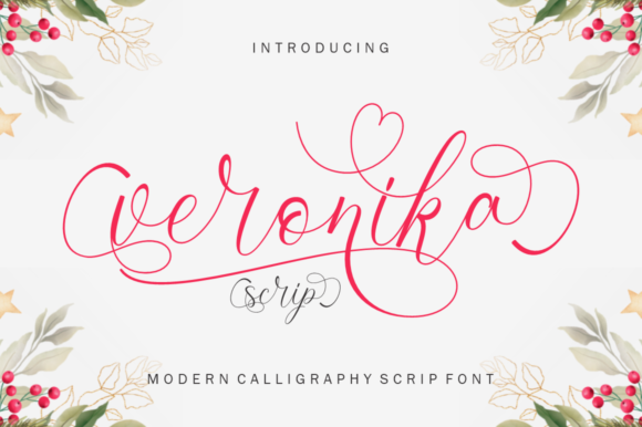 Veronika Script: A Stylish Font for Business