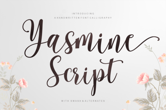 Yasmine Script: A Elegant Font for Editorial Design