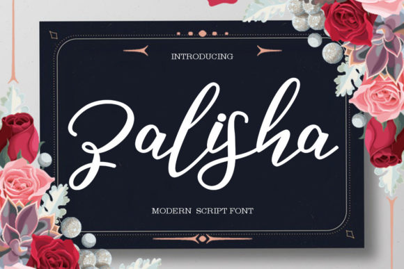 Zalisha Script: A Stylish Font for Business